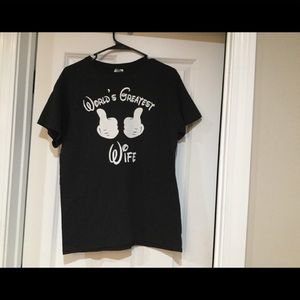 Medium fun Greatest Wife short sleeve tee